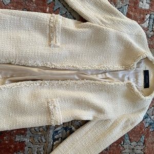 Zara cream jacket M